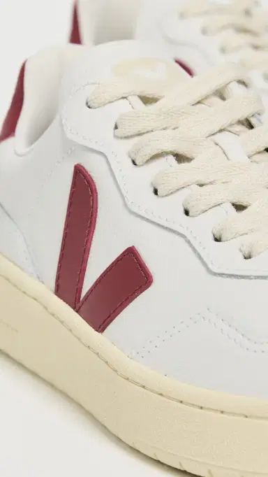 Veja V-90 Sneakers Extra White/Marsala | Thumbnail 6