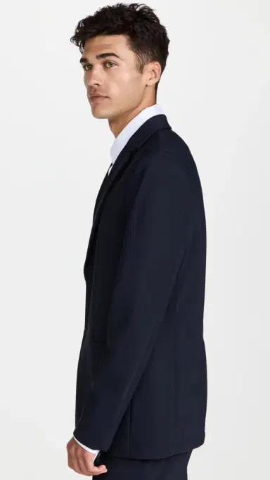 Theory Clinton Precision Ponte Blazer Baltic 42R | Thumbnail 4
