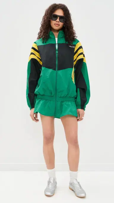 adidas Santiago Track Jacket Bold Green | Thumbnail 5