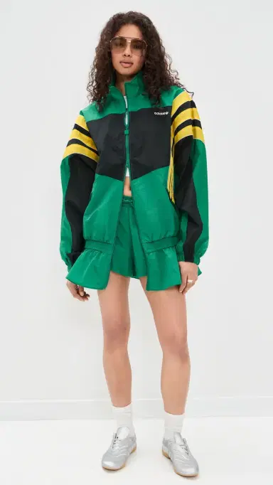 adidas Santiago Track Jacket Bold Green | Thumbnail 6