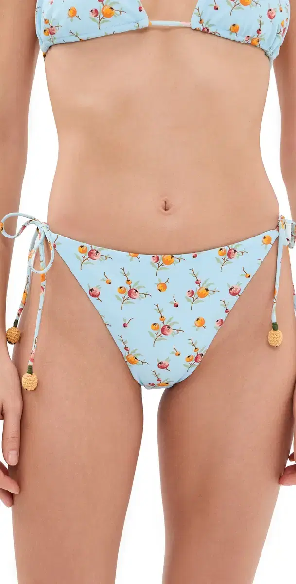 Sea Freya Embroidered Tied Bikini Bottoms ulti