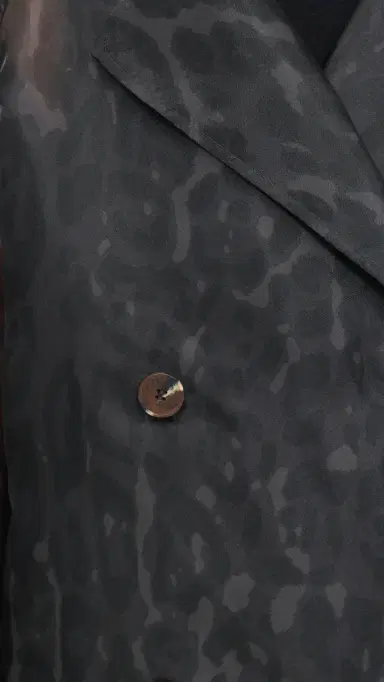 Apparis Lana Organza Leopard Trench Coat Dark Leopard | Thumbnail 6 Apparis Lana Organza Leopard Trench Coat Dark Leopard | Thumbnail 6