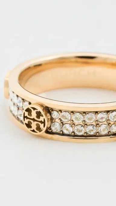 Tory Burch Icon Pave Ring | Thumbnail 4