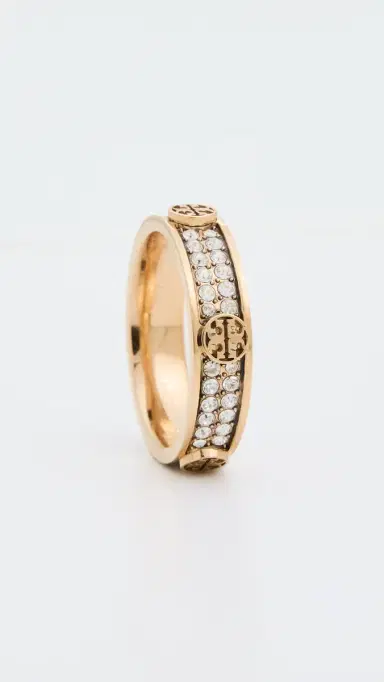 Tory Burch Icon Pave Ring | Thumbnail 5
