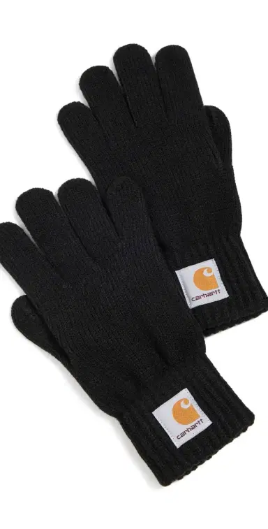Carhartt WIP Watch Gloves Black S/M | Thumbnail 1
