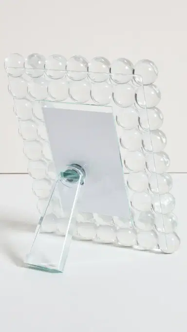 Tizo Design Clear Crystal Frame Multi Bubbles 4x6 | Thumbnail 4