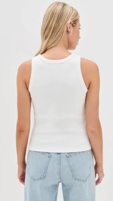 Jenni Kayne Cotton Rib Tank | Thumbnail 3 Jenni Kayne Cotton Rib Tank | Thumbnail 3