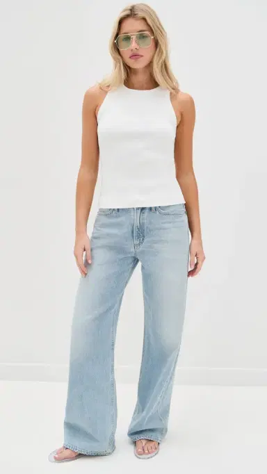 Jenni Kayne Cotton Rib Tank | Thumbnail 5 Jenni Kayne Cotton Rib Tank | Thumbnail 5