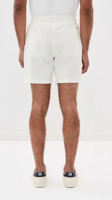 Marine Layer aturday Beach Shorts 6 White | Thumbnail 3