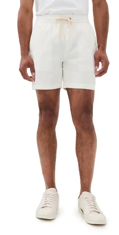 Marine Layer aturday Beach Shorts 6 White | Thumbnail 1