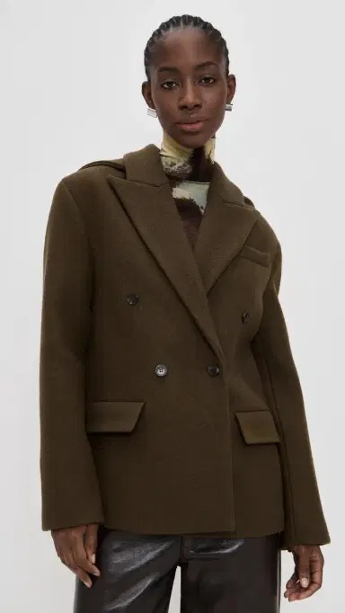 Nanushka Brione Blazer Wood | Thumbnail 2 Nanushka Brione Blazer Wood | Thumbnail 2