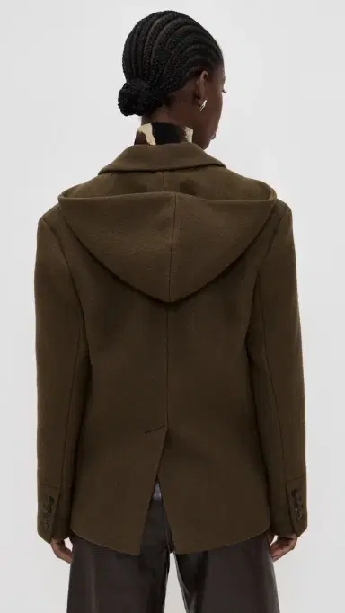 Nanushka Brione Blazer Wood | Thumbnail 3 Nanushka Brione Blazer Wood | Thumbnail 3