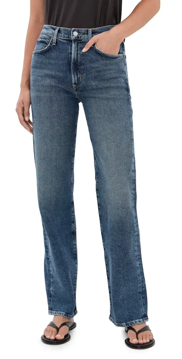 Harper Jean: Mid Rise Relaxed Straight Enroll