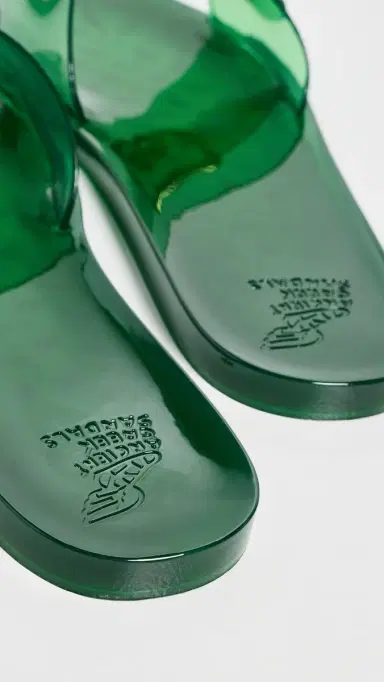 Ancient Greek Sandals Filia Jelly Slides Green | Thumbnail 4 Ancient Greek Sandals Filia Jelly Slides Green | Thumbnail 4