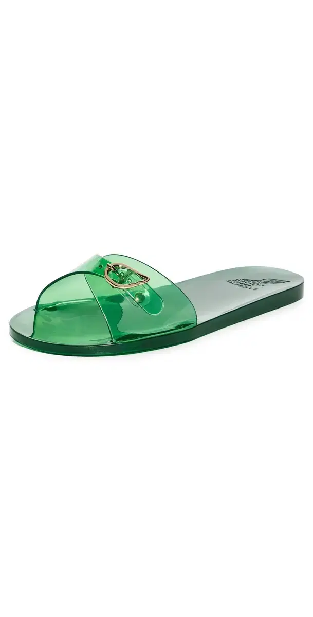 Ancient Greek Sandals Filia Jelly Slides Green