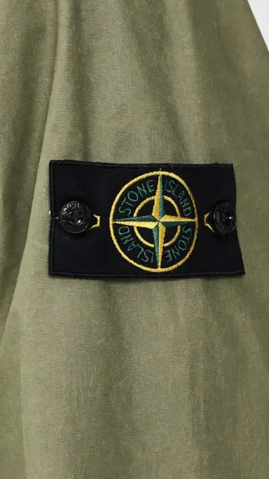 Stone Island Canvas Coach Jacket ilitary Green | Thumbnail 6 Stone Island Canvas Coach Jacket ilitary Green | Thumbnail 6