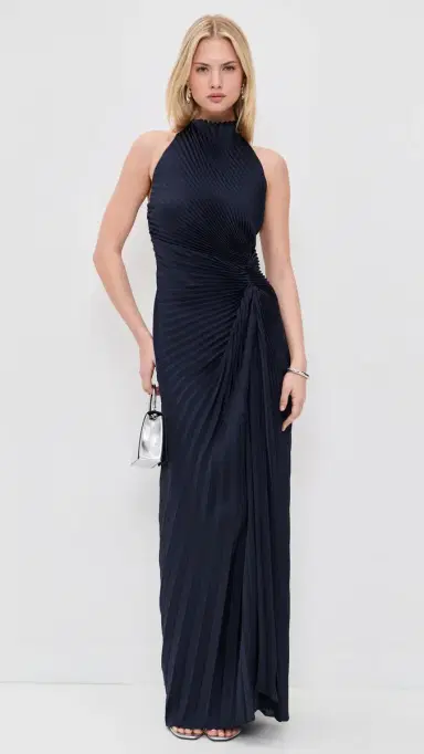 A.L.C. A. L.C. Romy Gown Night Blue | Thumbnail 5