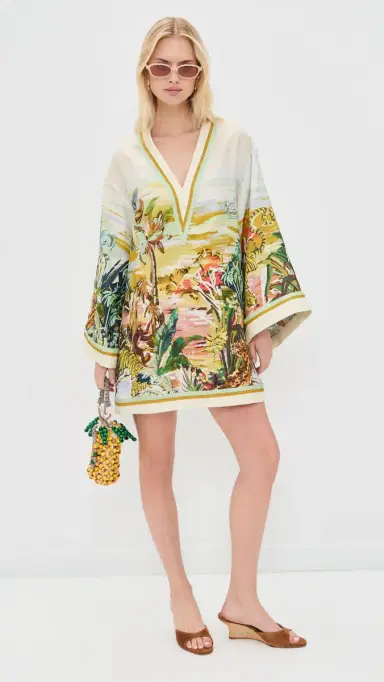 ALÉMAIS Tropical Mini Dress Multi | Thumbnail 5 ALÉMAIS Tropical Mini Dress Multi | Thumbnail 5
