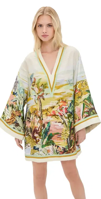 ALÉMAIS Tropical Mini Dress Multi | Thumbnail 1 ALÉMAIS Tropical Mini Dress Multi | Thumbnail 1