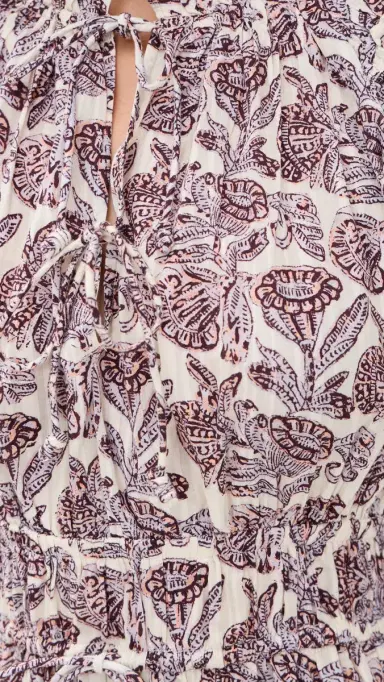 Ulla Johnson Soffia Short Sleeve Mini Dress Meadow | Thumbnail 6