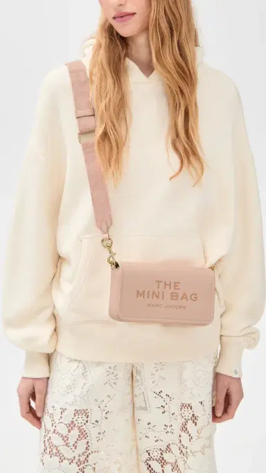 Marc Jacobs The Leather Mini Bag Rose | Thumbnail 3 Marc Jacobs The Leather Mini Bag Rose | Thumbnail 3