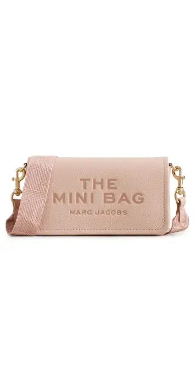 Marc Jacobs The Leather Mini Bag Rose | Thumbnail 1 Marc Jacobs The Leather Mini Bag Rose | Thumbnail 1