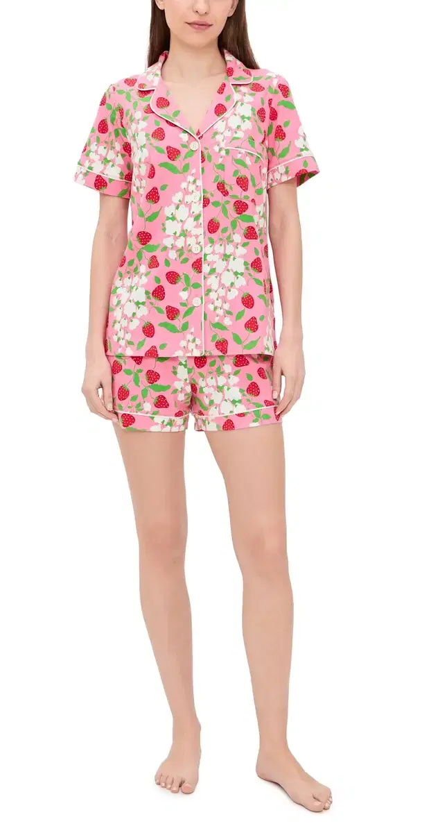 BedHead PJs hort leeve horts PJ et pring Berry