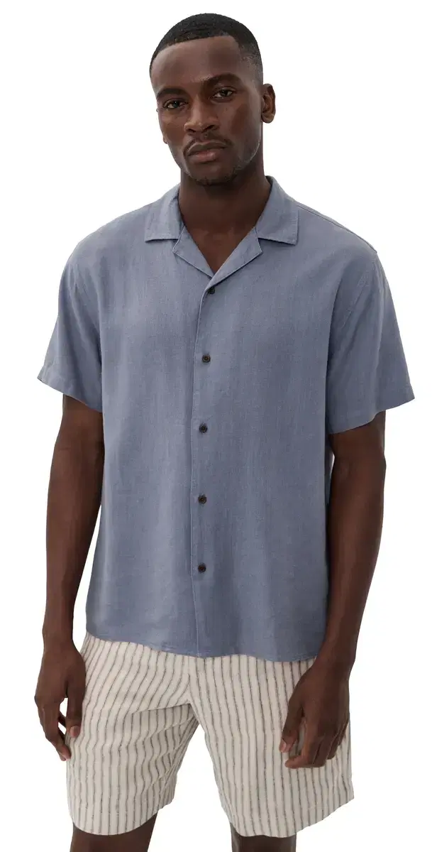Teller Shirt Tempest Blue