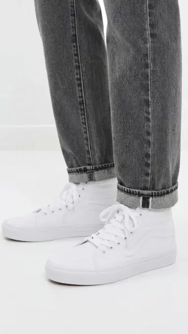 Vans Sk-8 High Top Sneakers True White M 15 | Thumbnail 4 Vans Sk-8 High Top Sneakers True White M 15 | Thumbnail 4