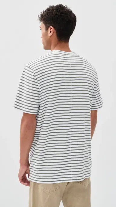 PAIGE Ramirez Tee Vintage Bonsai Stripe | Thumbnail 3