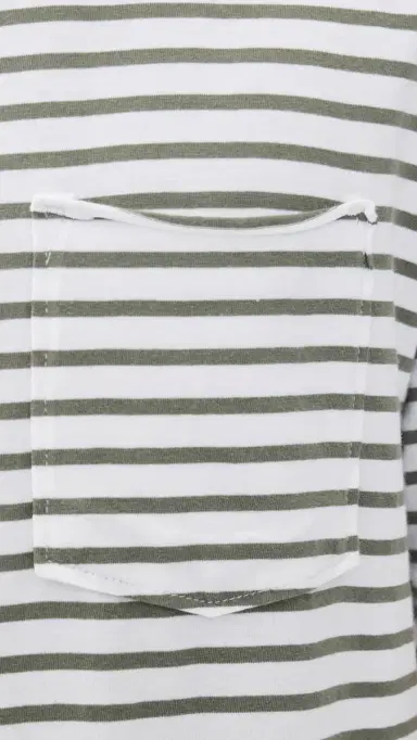 PAIGE Ramirez Tee Vintage Bonsai Stripe | Thumbnail 6
