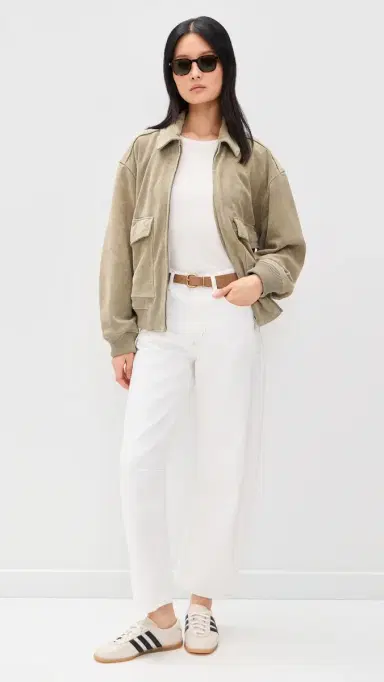 Citizens of Humanity Vivienne Suede Jacket Deep Olive | Thumbnail 5 Citizens of Humanity Vivienne Suede Jacket Deep Olive | Thumbnail 5