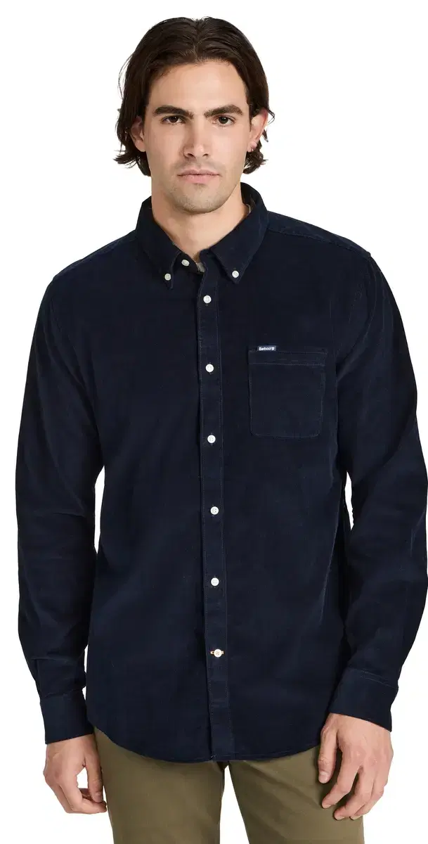 Ramsey Corduroy Shirt Navy