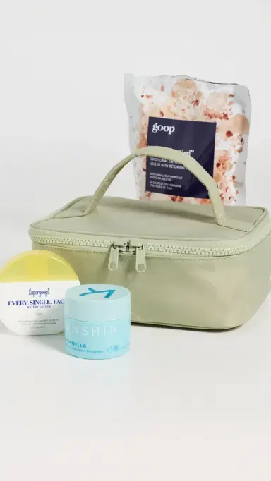 BAGGU Small Cosmetic Case Celadon One Size | Thumbnail 4