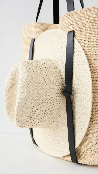JANESSA LEONE Tanner Bag Natural | Thumbnail 5 JANESSA LEONE Tanner Bag Natural | Thumbnail 5