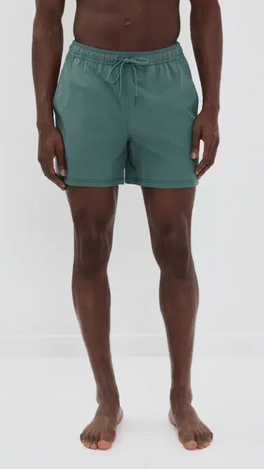 Fair Harbor The Bungalow Swim Trunks 5 seapine M | Thumbnail 2