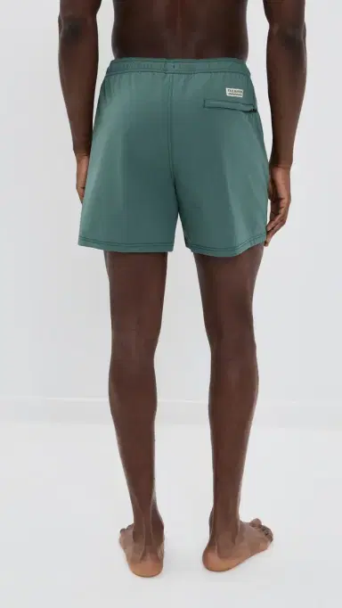 Fair Harbor The Bungalow Swim Trunks 5 seapine M | Thumbnail 3