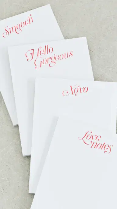 Dear Annabelle Sweetheart Notepads | Thumbnail 2