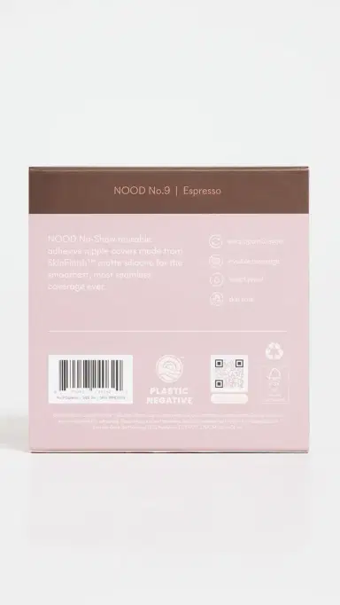 NOOD New York No Show Adhesive Nipple Covers - Size 3 No. 9 Espresso 3 | Thumbnail 3