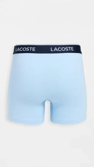 Lacoste Cotton Stretch Jersey Boxer Briefs 3 Pack Multi | Thumbnail 4 Lacoste Cotton Stretch Jersey Boxer Briefs 3 Pack Multi | Thumbnail 4