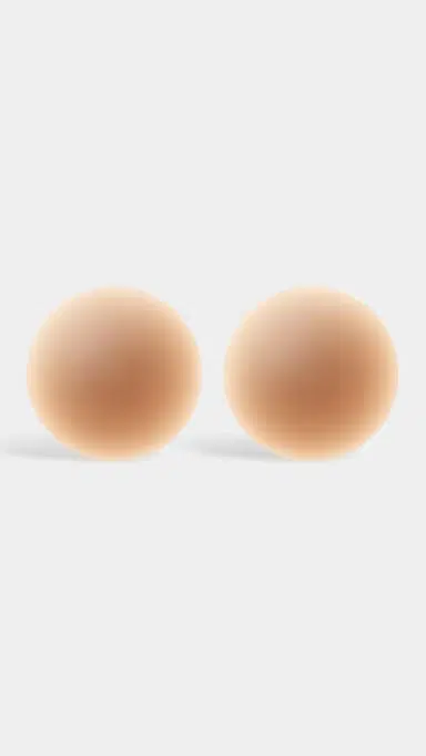 NOOD New York No Show Adhesive Nipple Covers - Size 3 No. 5 Soft Tan 3 | Thumbnail 3