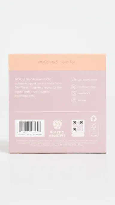 NOOD New York No Show Adhesive Nipple Covers - Size 3 No. 5 Soft Tan 3 | Thumbnail 4