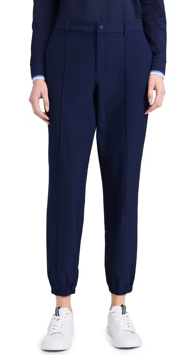 Tissue Weight 4-Way tretch Joggers Refined Navy