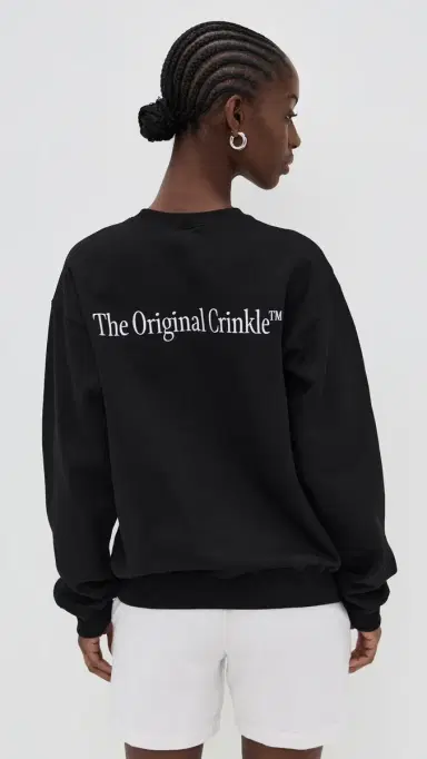 Hunza G Sweatshirt Black | Thumbnail 3