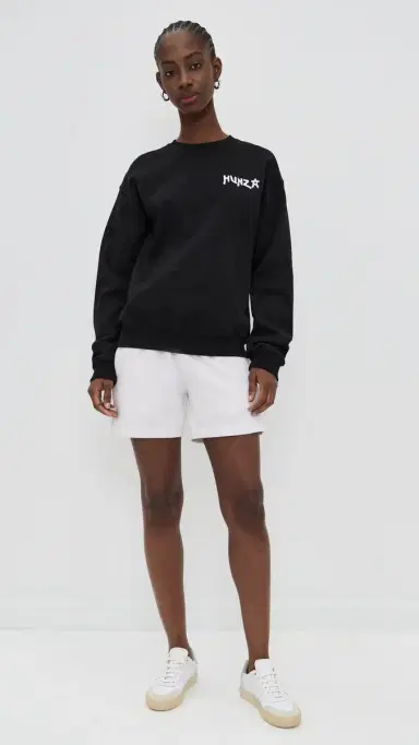 Hunza G Sweatshirt Black | Thumbnail 5