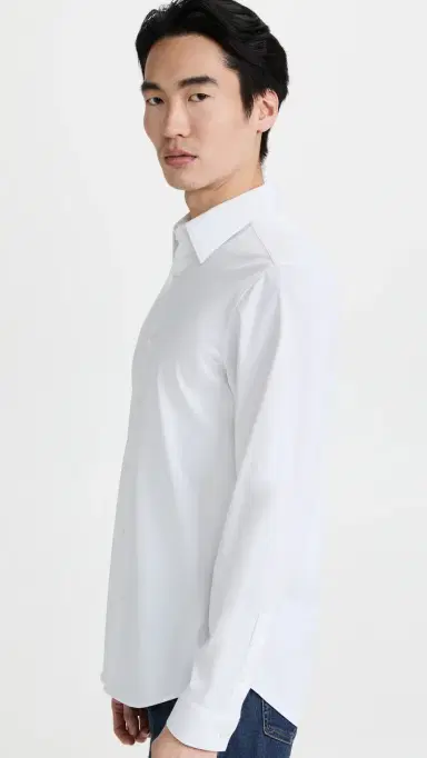 Theory ylvain tructure Knit Shirt White | Thumbnail 4