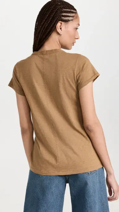 rag & bone The Slub Tee Khaki | Thumbnail 3 rag & bone The Slub Tee Khaki | Thumbnail 3