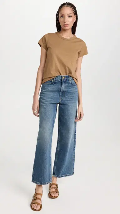 rag & bone The Slub Tee Khaki | Thumbnail 5 rag & bone The Slub Tee Khaki | Thumbnail 5