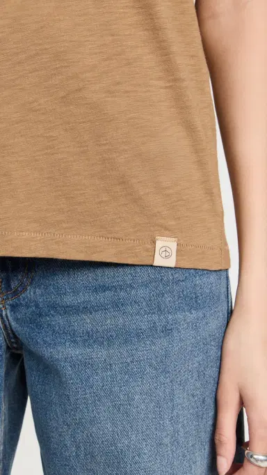 rag & bone The Slub Tee Khaki | Thumbnail 6 rag & bone The Slub Tee Khaki | Thumbnail 6