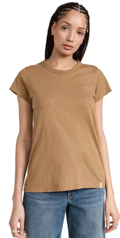 rag & bone The Slub Tee Khaki | Thumbnail 1 rag & bone The Slub Tee Khaki | Thumbnail 1